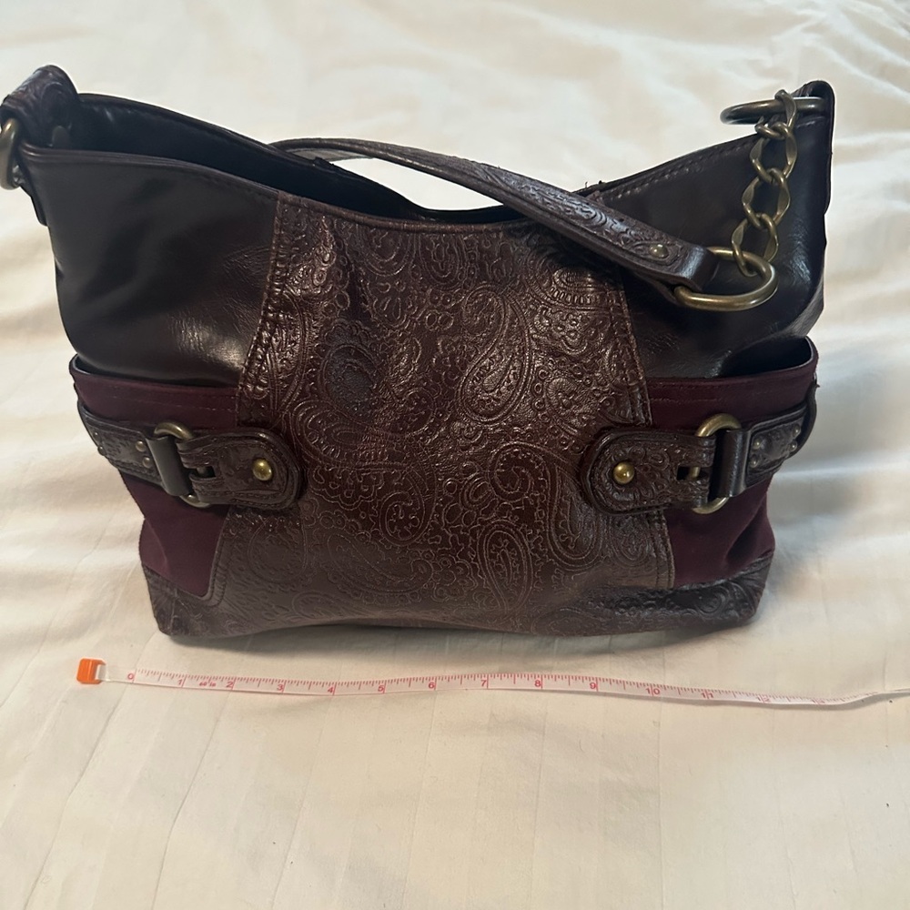 Nine West Purple Leather Women's Bag